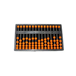 Black Abacus with orange beads