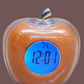 Talking Digital Table Clock with Alarm (Apple shaped) from Saksham