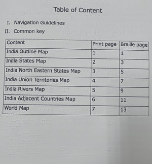 Tactile Map Book