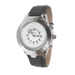 Talking & Tactile Watch With Leather Strap 9969