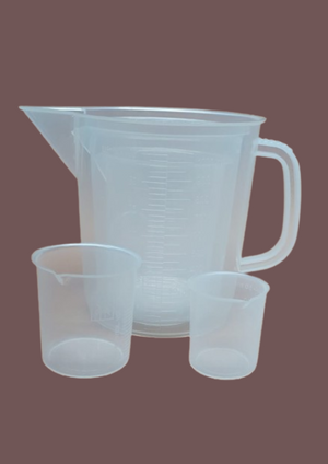 Plastic Measuring Jugs and Beaker