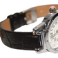 Silver Dial Watch with Leather Strap (Female)